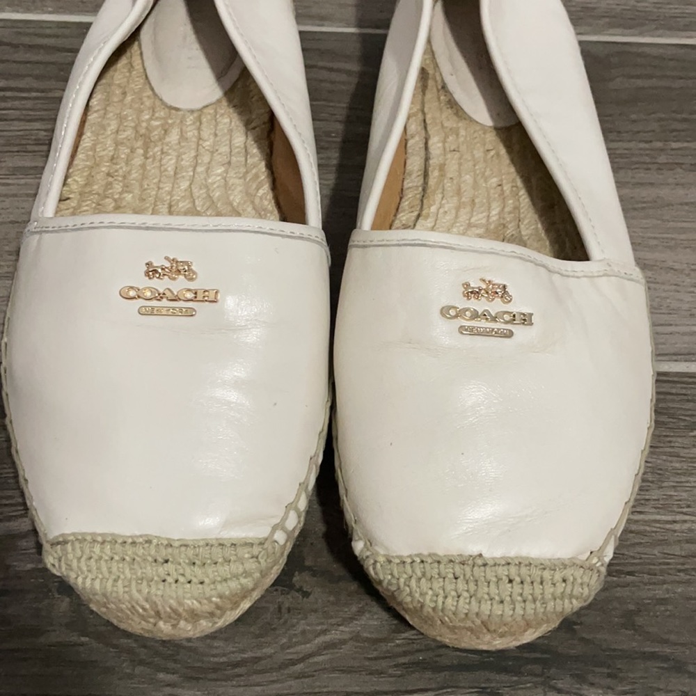 Rhodelle Coach flats in super soft leather - Picture 2 of 6